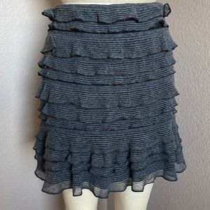 MAX STUDIO ruffles skirt. Size L lined